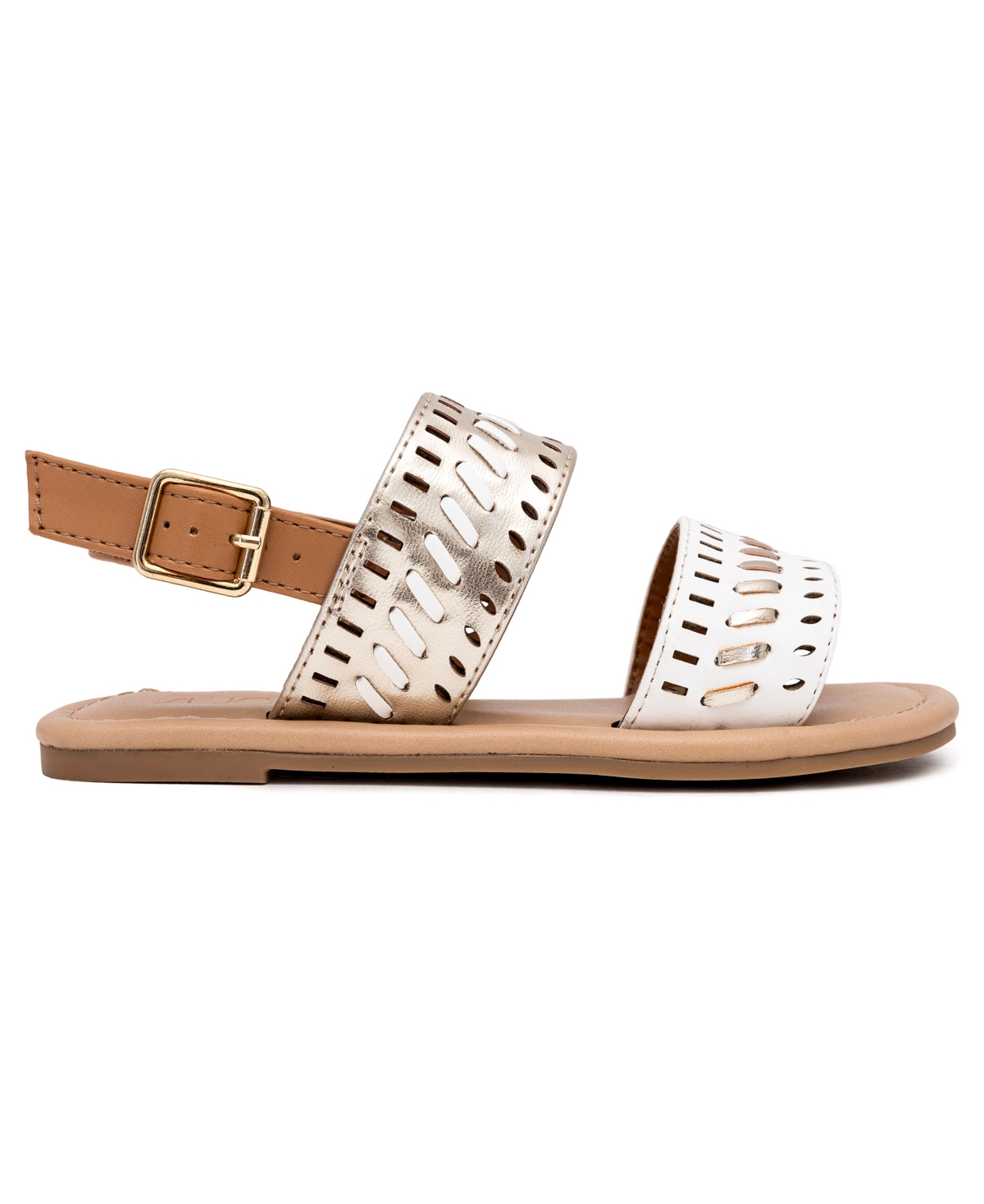 Sugar Little and Big Girls Jameeka Flat Sandals - Gold