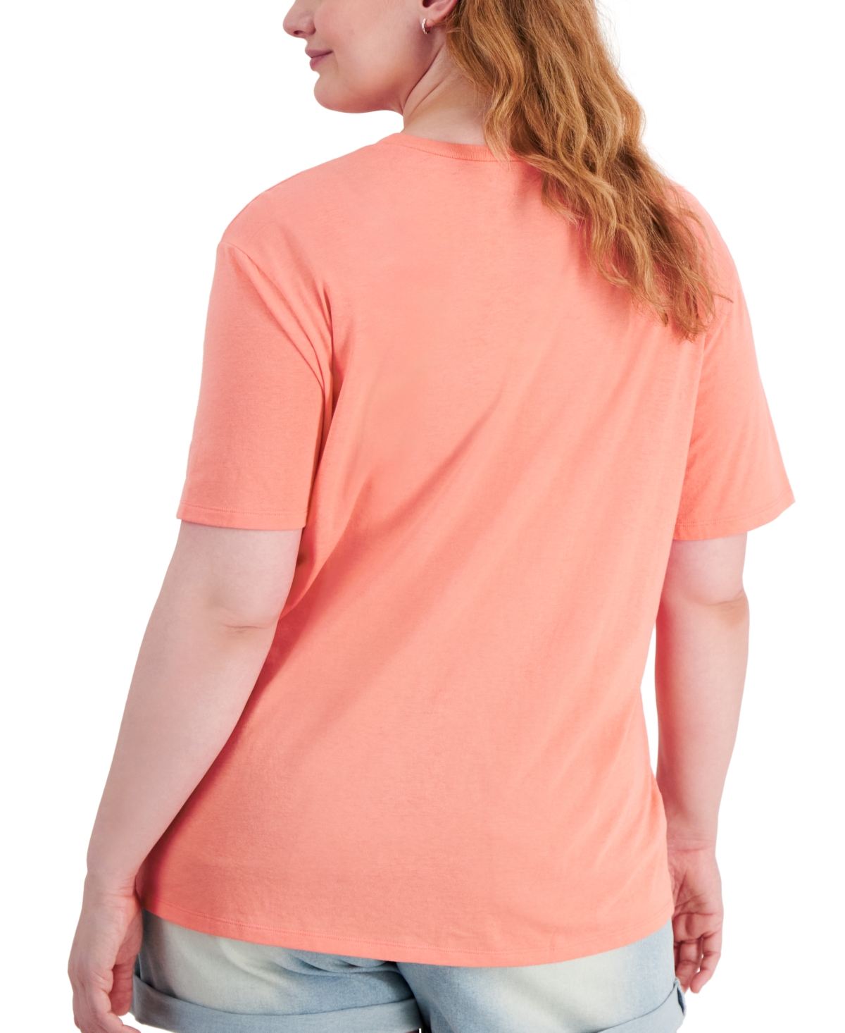 Love Tribe Plus Size Short-Sleeve Mustang Graphic T-Shirt