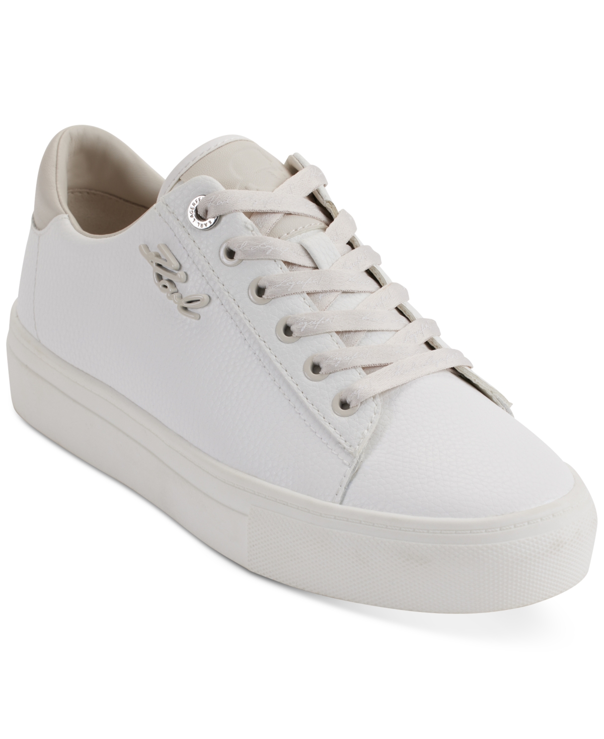 Women's Carson Lace-Up Sneakers - Bright White/ Black