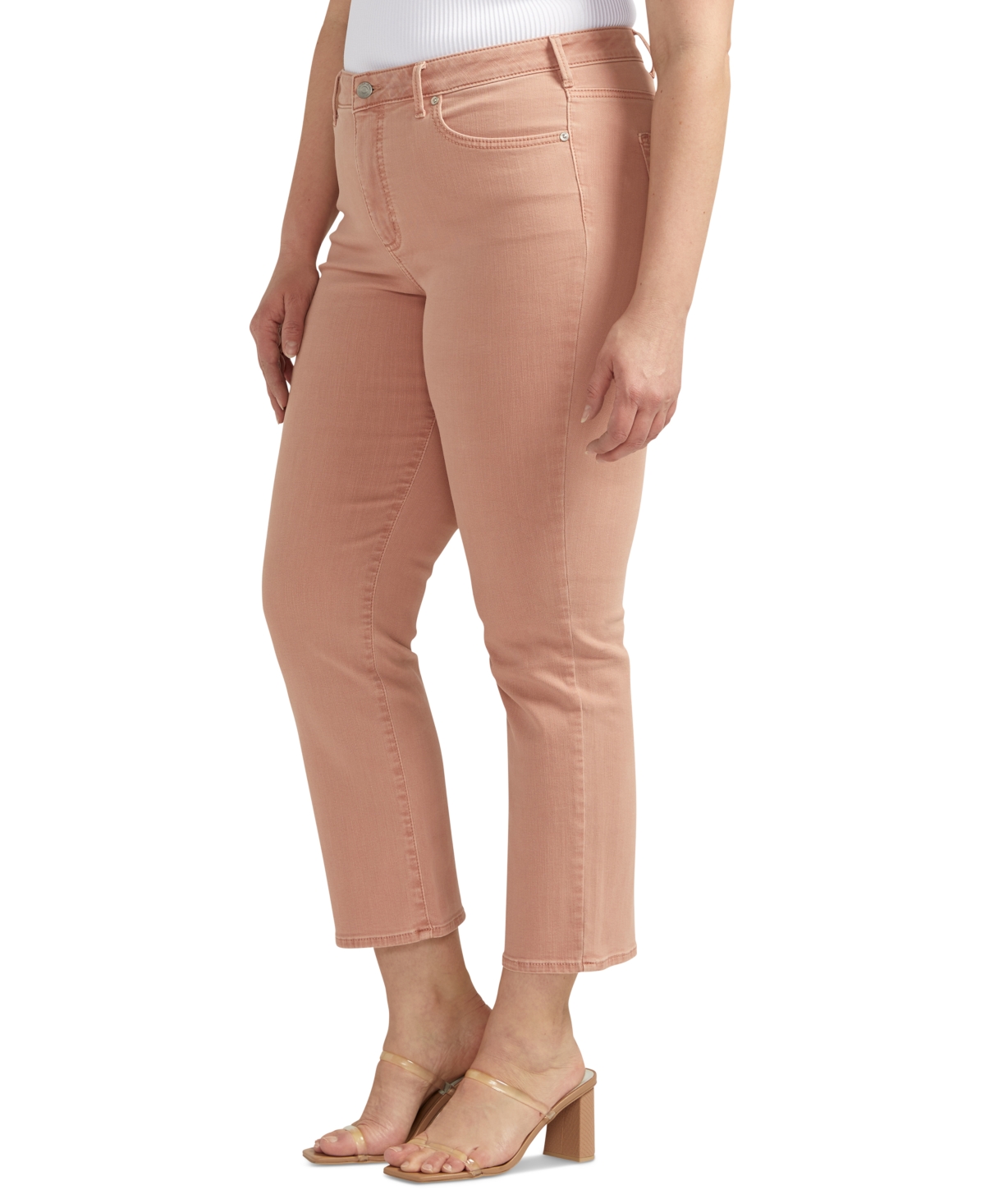 Silver Jeans Co. Plus Size Isbister Straight-Leg Jeans