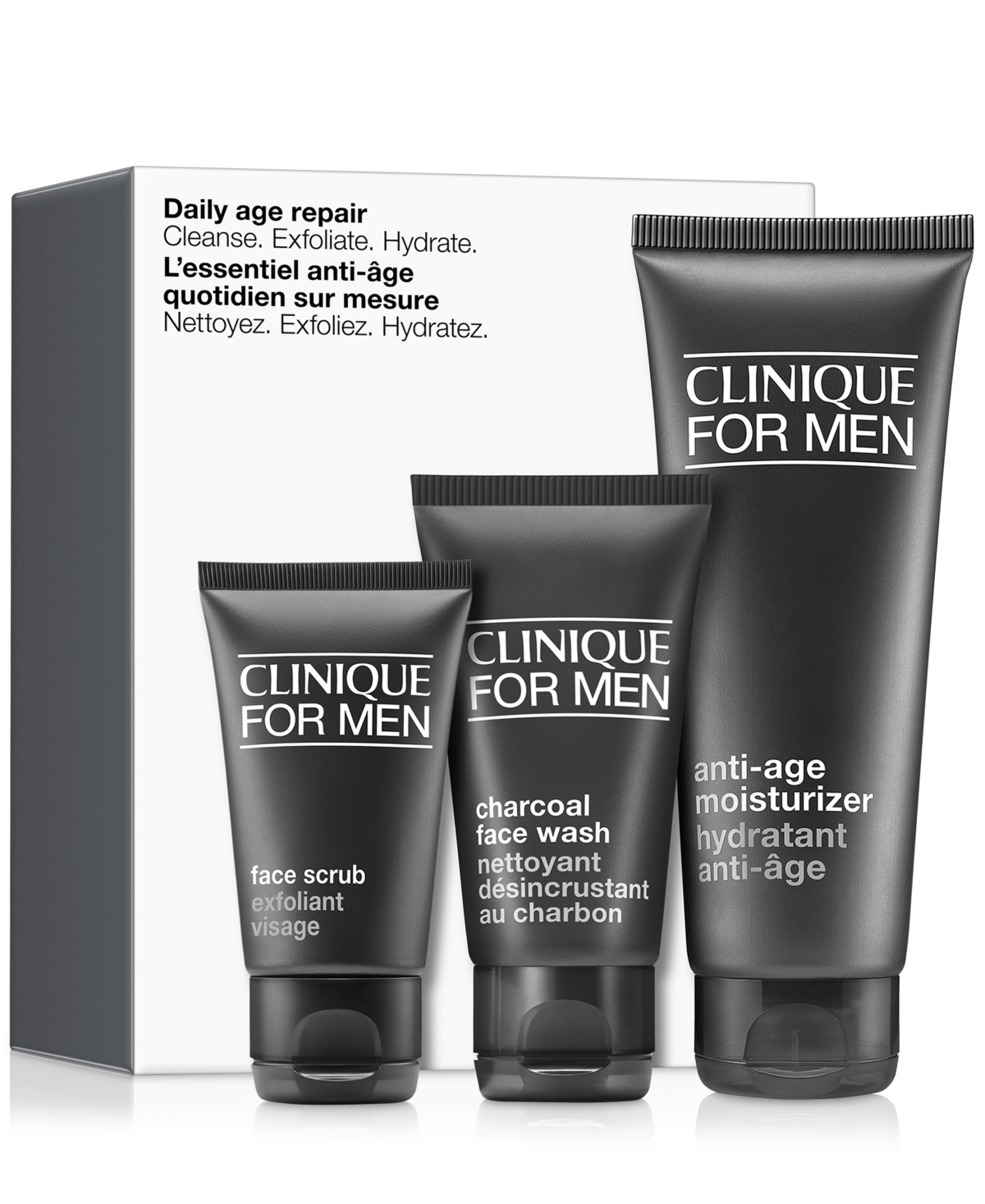 Clinique 3-pc. For Men Daily Repair Skincare Set In No Color