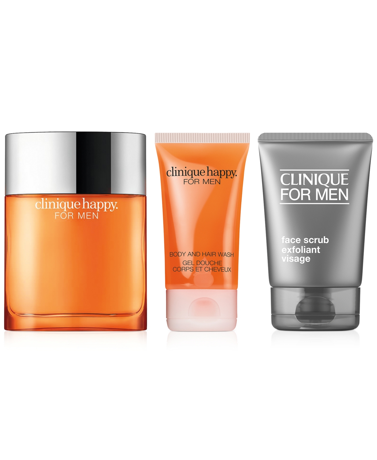 Shop Clinique 3-pc. For Men Happy Fragrance & Skincare Set In No Color