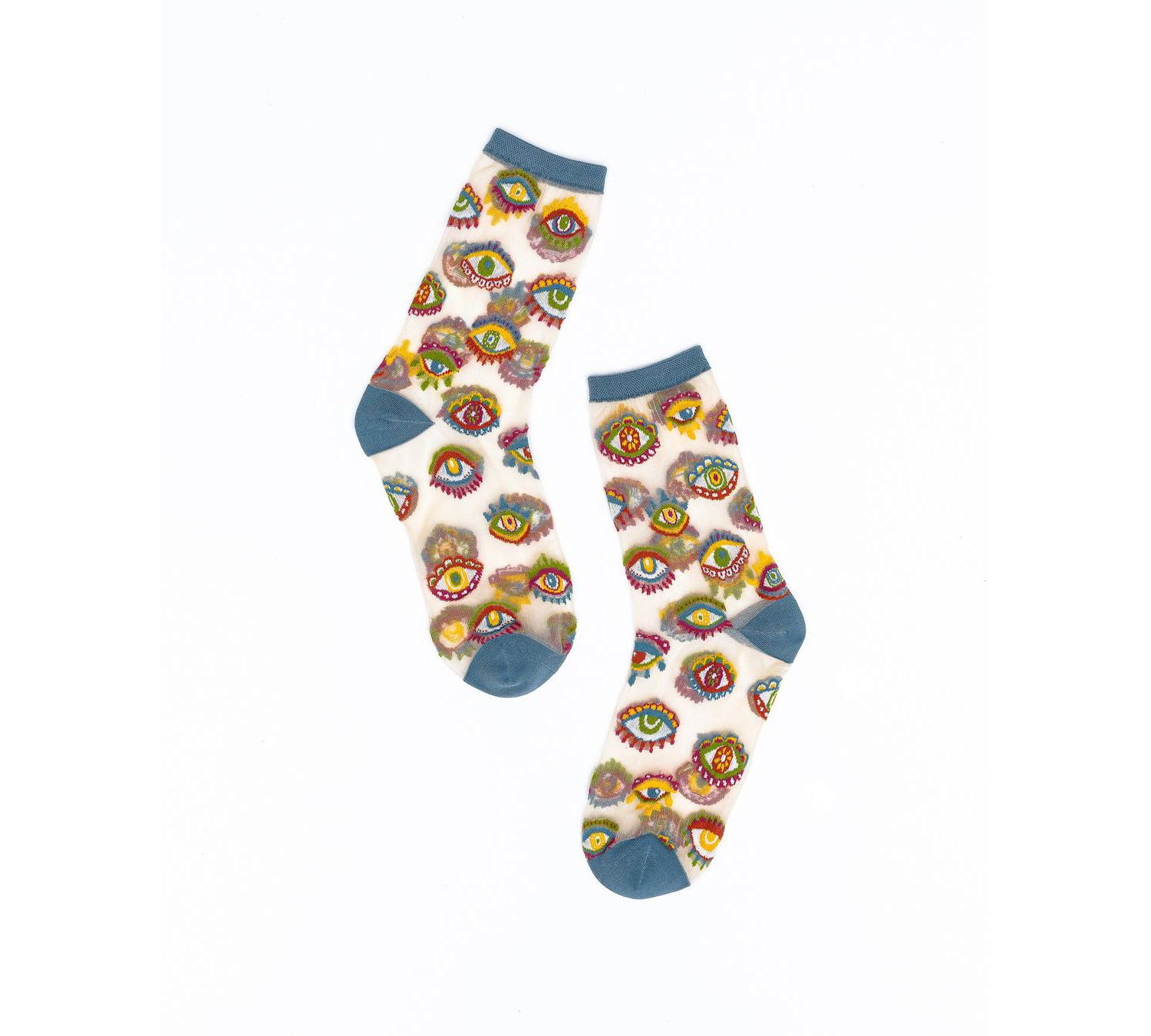Women's Evil Eye Sheer Sock