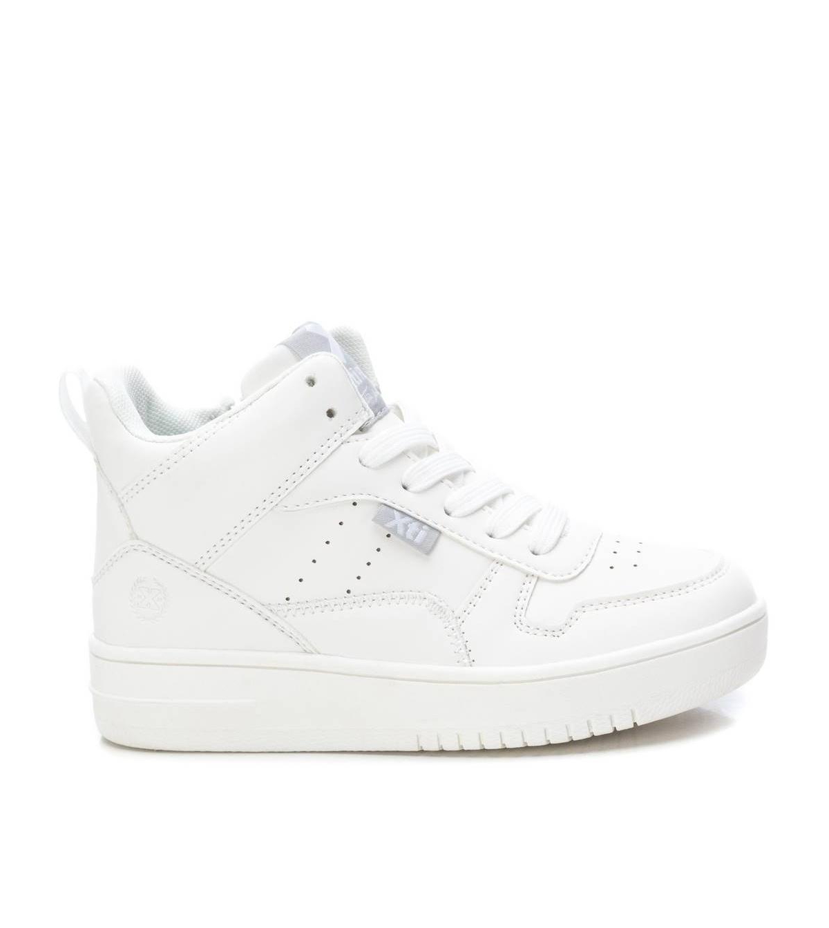 Women's High-Top Sneakers By Xti - White