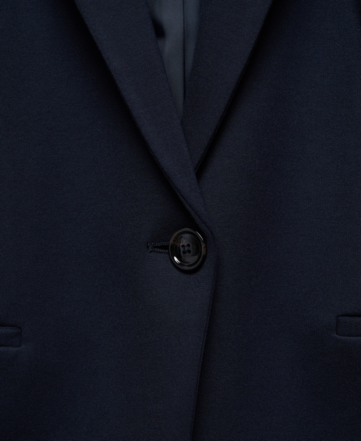 Mango Women's Blunt Stitching Fitted Blazer