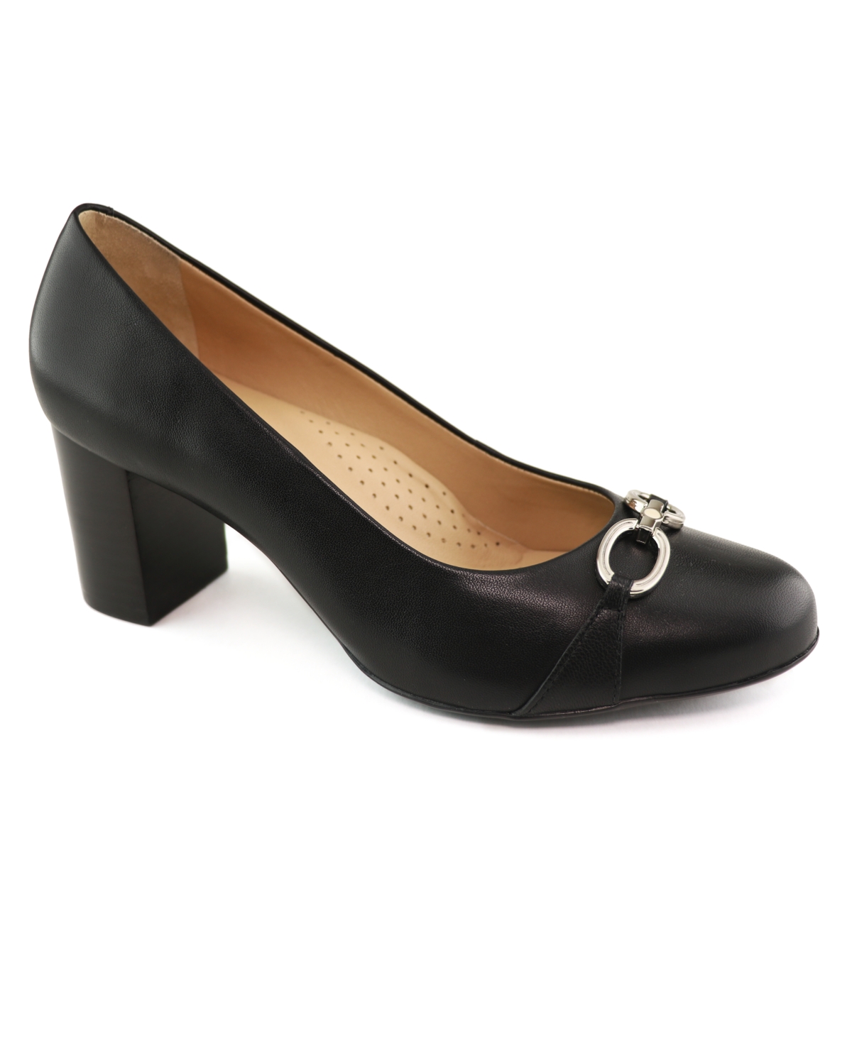 Shop Marc Joseph New York Women's Daniella Ct Pump Classic Sandals In Black Napa