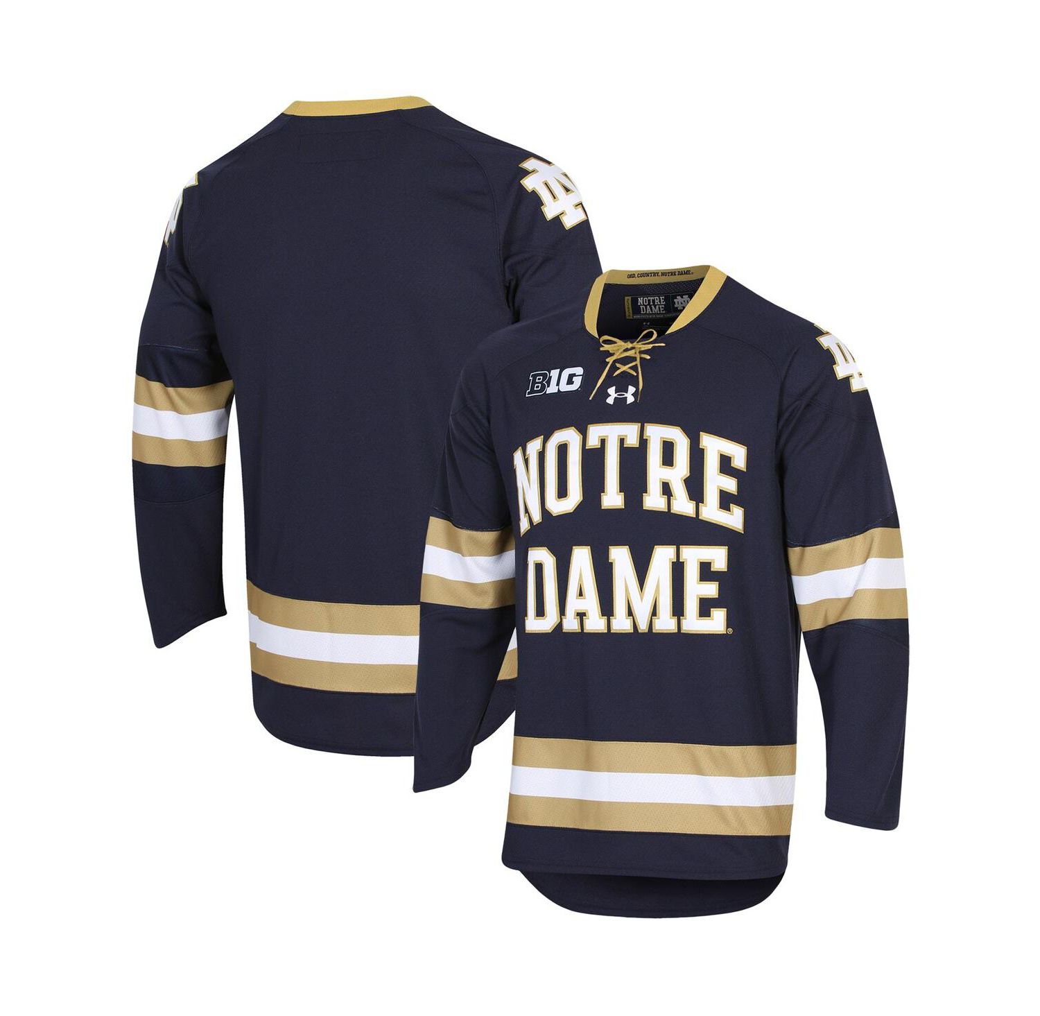 Men's Notre Dame Fighting Irish UA Replica Hockey Jersey
