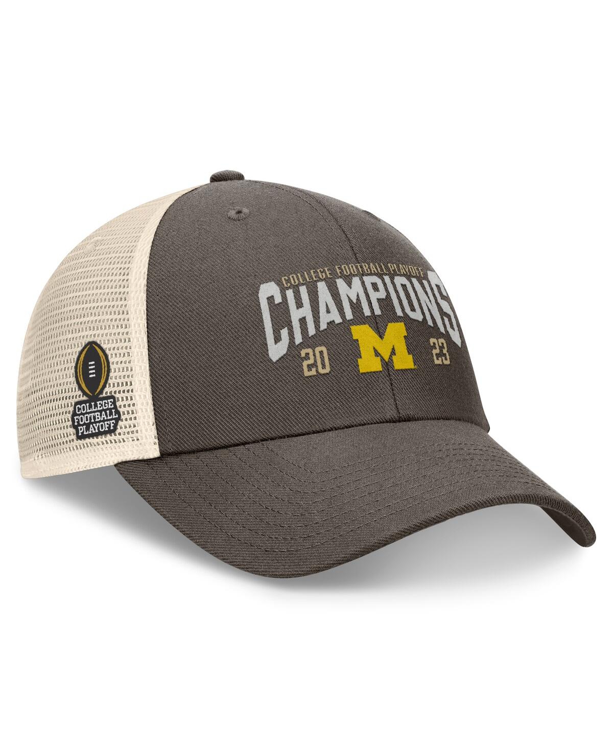 Shop Top Of The World Men's  Heather Gray Michigan Wolverines College Football Playoff 2023 National Champ