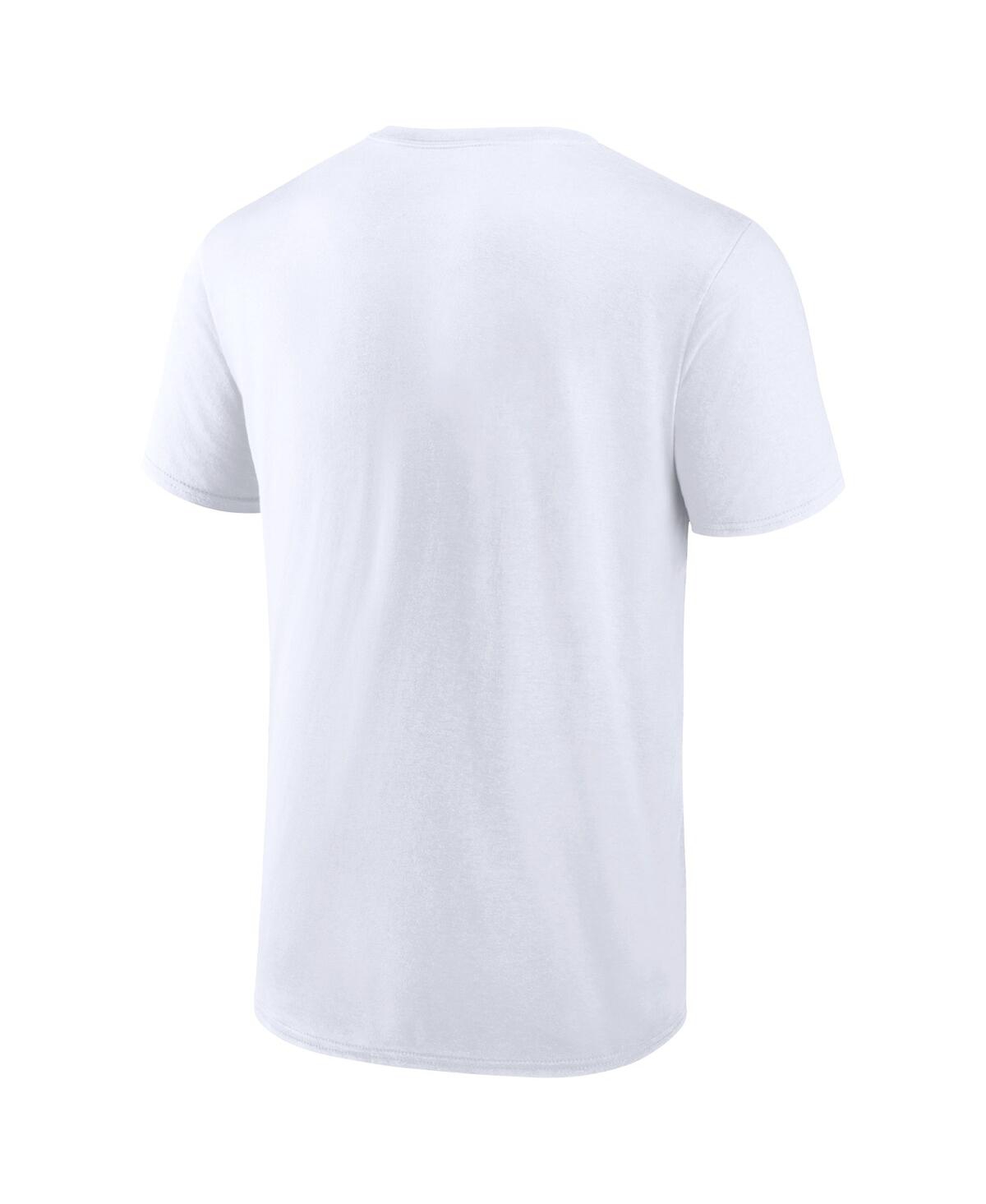 Men's FanaticsMichigan Wolverines College Football Playoff 2023 National Champions Scoreboard T-shirt - White