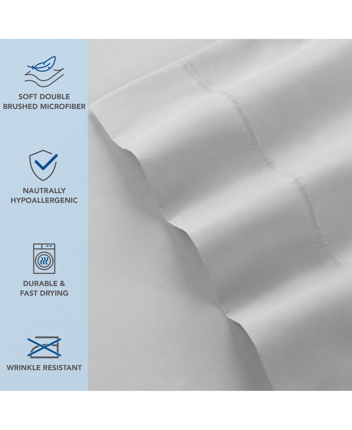 Arkwright Bulk Microfiber Pillowcases