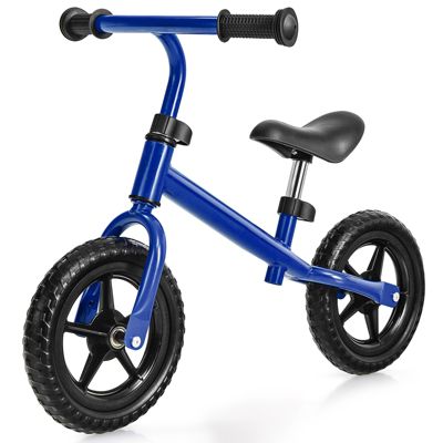 Kids Balance Bike No Pedal Training Bicycle w/ Adjustable Handlebar and Seat