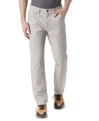 BASS OUTDOOR - Men's Everyday Slim-Straight Fit Stretch Canvas Pants