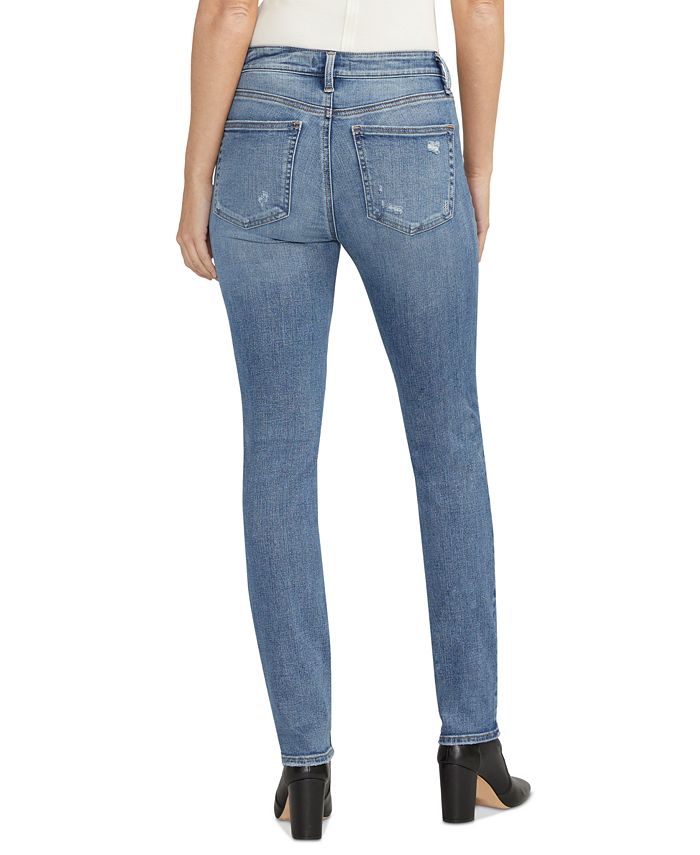 Silver Jeans Co. Women's Most Wanted Straight-Leg Jeans - Macy's