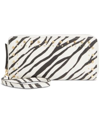I.N.C. International Concepts - Hazell Studded Zip-Around Wallet & Wristlet