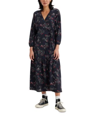 Levi's - Women's Nicolette Printed Wrap Dress