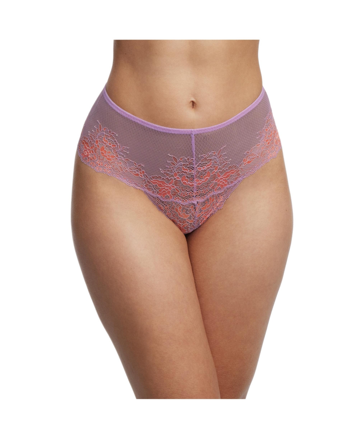 Women's Flaunt High Rise Thong -geranium