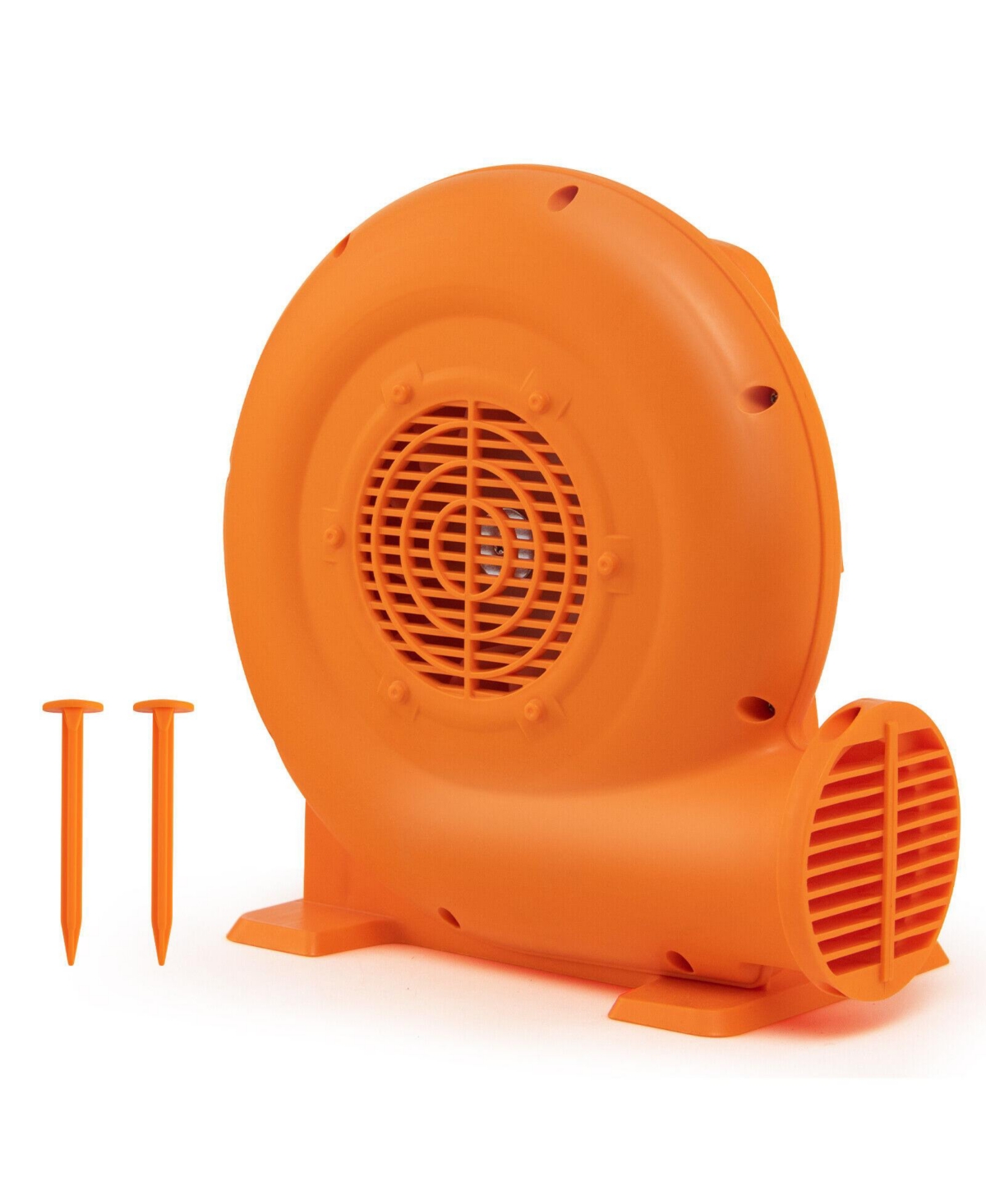 550W Air Blower (0.7HP) for Inflatables with 25 feet Wire and Gfci Plug - Orange