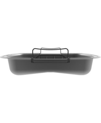 GoodCook Good Cook Everyday Nonstick Quick-Baste Roasting Pan with Locking Rack