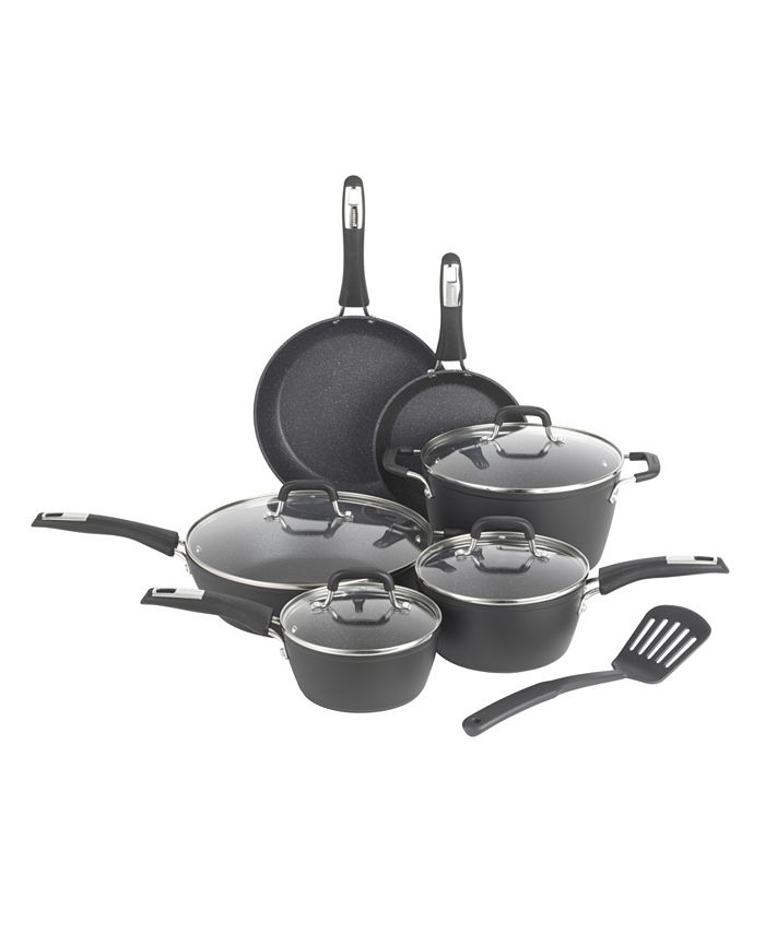 Bialetti Good Cook 12 Piece MicroDivot Nonstick Aluminum Cookware Set