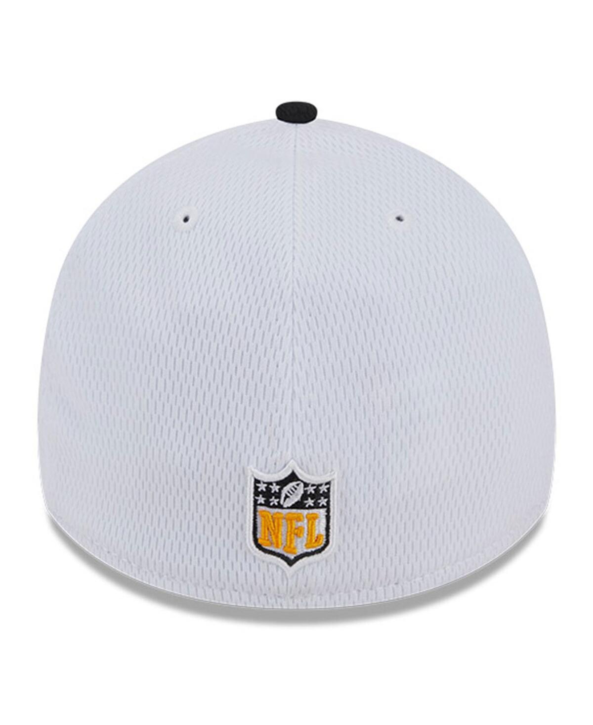 Men's New Era Black Pittsburgh Steelers 2023 Sideline 39THIRTY Flex Hat - Black