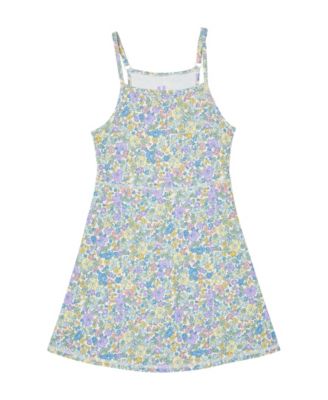 white christmas dresses Ruffle Tennis Dress Inner Shorts – Cotton Candy Kidz main image 0