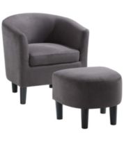 Skiles microfiber shop 21 armchair