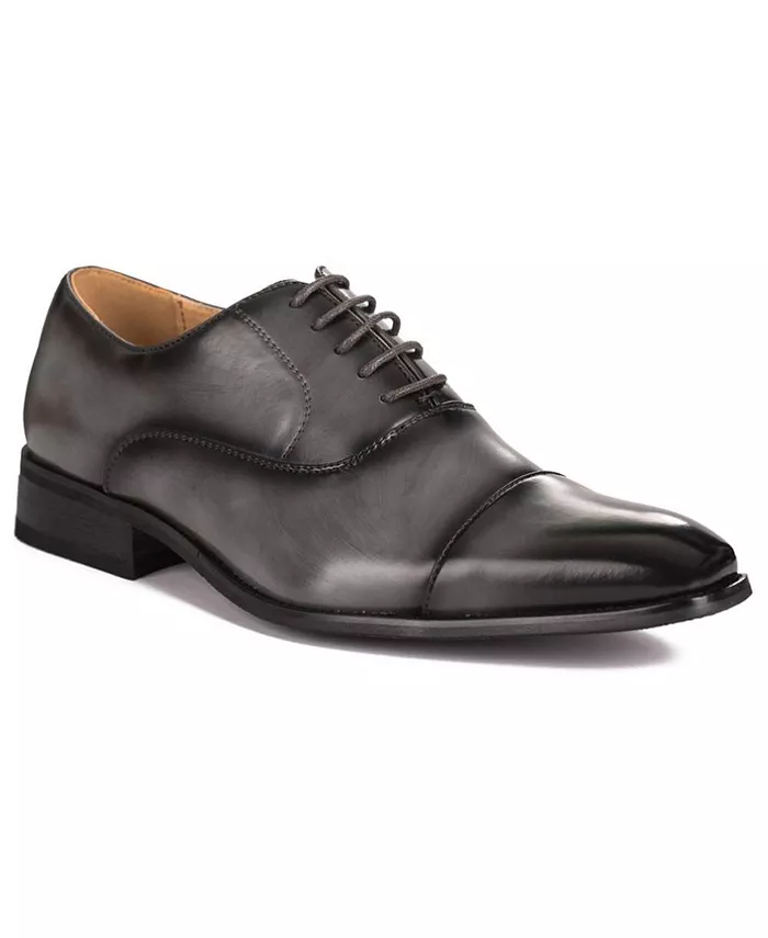 Lace-up Cap Toe Dress Oxfords Shoes - thumbnail 9