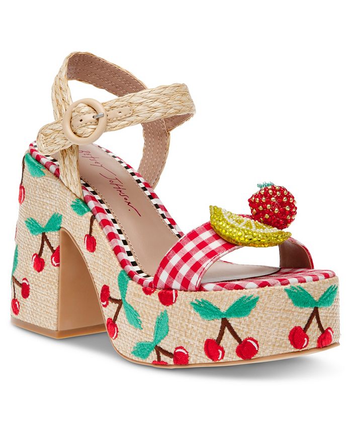 Platform top sandals macys
