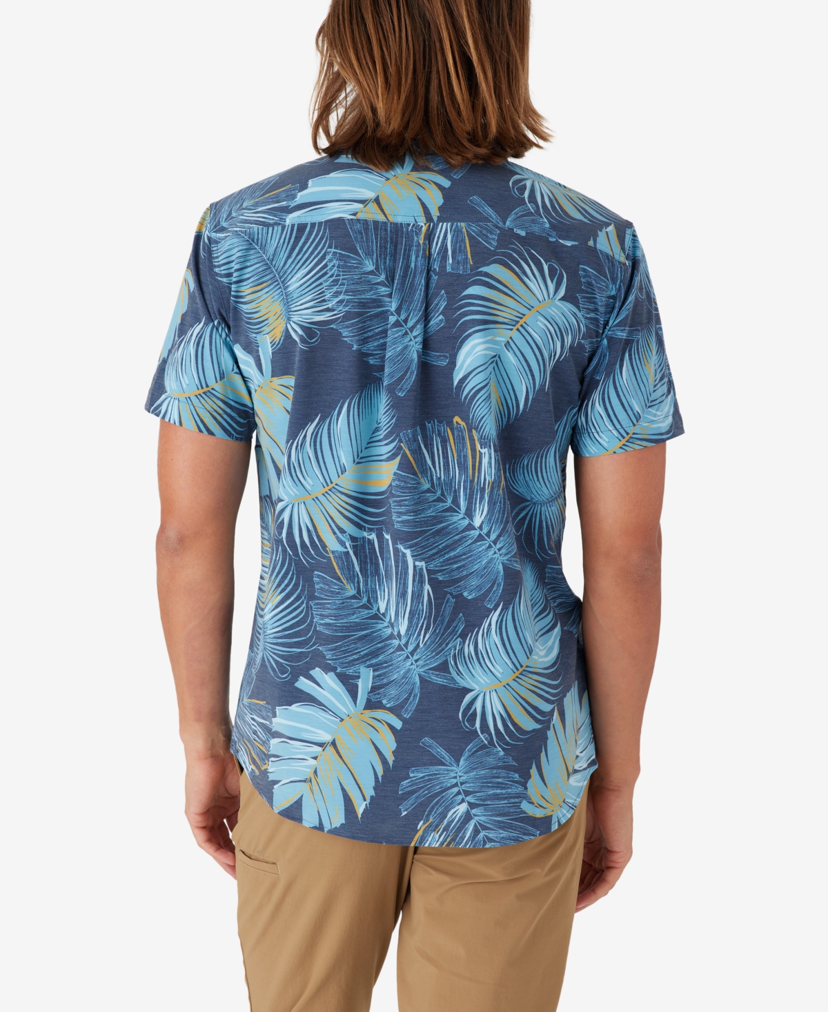 O'Neill Men's Trvlr Upf Traverse Short Sleeve Standard Shirt - Navy 3