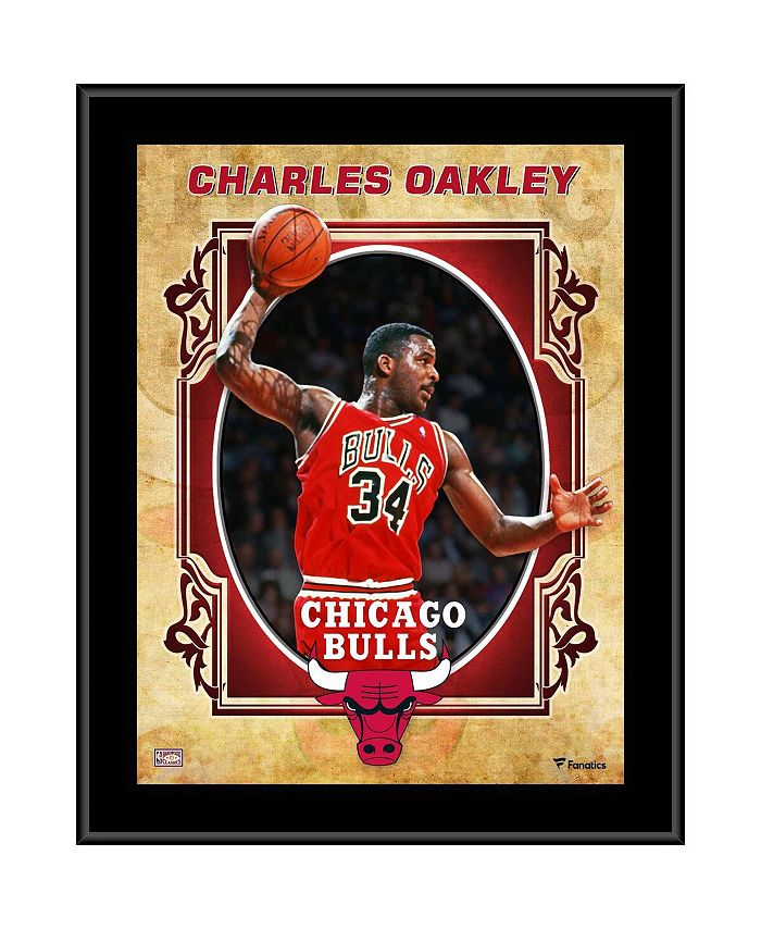 Fanatics Authentic Charles Oakley Chicago Bulls 10.5'' x 13