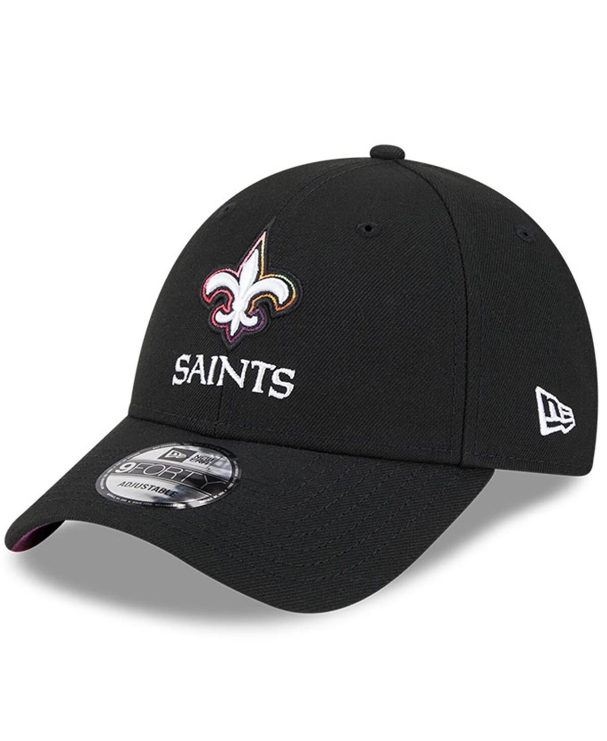 Men's New EraNew Orleans Saints 2023 Nfl Crucial Catch 9FORTY Adjustable Hat - Black