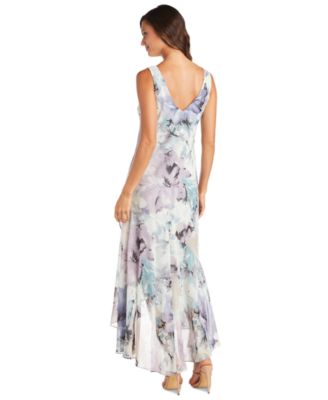 Women's Printed Sleeveless Midi Dress & Cropped Jacket