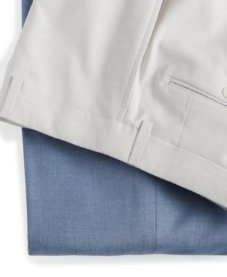 slim fit dress slacks Men's White LDS Temple Pants main image 0