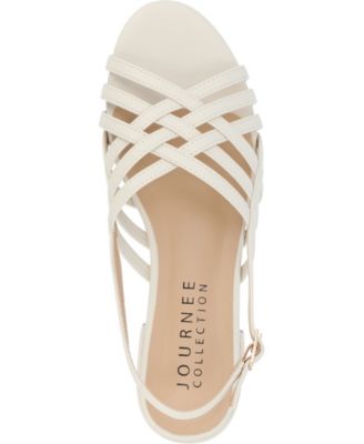 Women's Cassandra Woven Slingback Flat Sandals