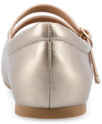 Women's Darlin Multi Strap Mary Jane Square Toe Flats