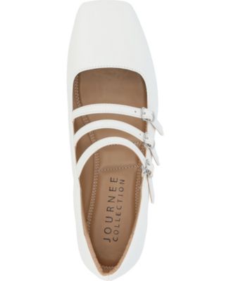 Women's Darlin Multi Strap Mary Jane Square Toe Flats