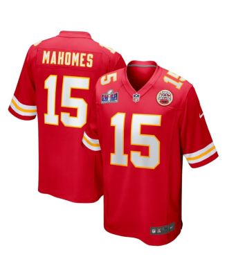 Nike Kansas City Chiefs No15 Patrick Mahomes White Super Bowl LIV 2020 Men's Stitched NFL New Elite Jersey