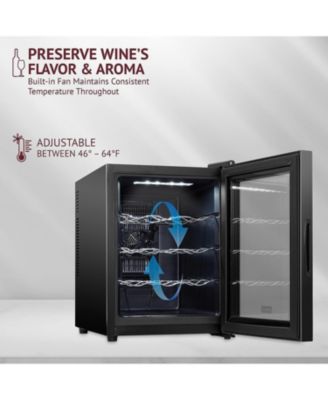 Schmecke 12-Bottle Freestanding Thermoelectric Wine Cooler