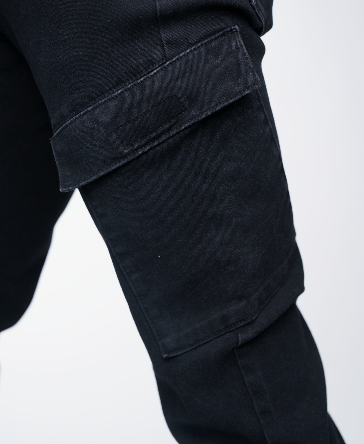 Lazer Men's Skinny Fit Cargo Moto Stretch Jeans