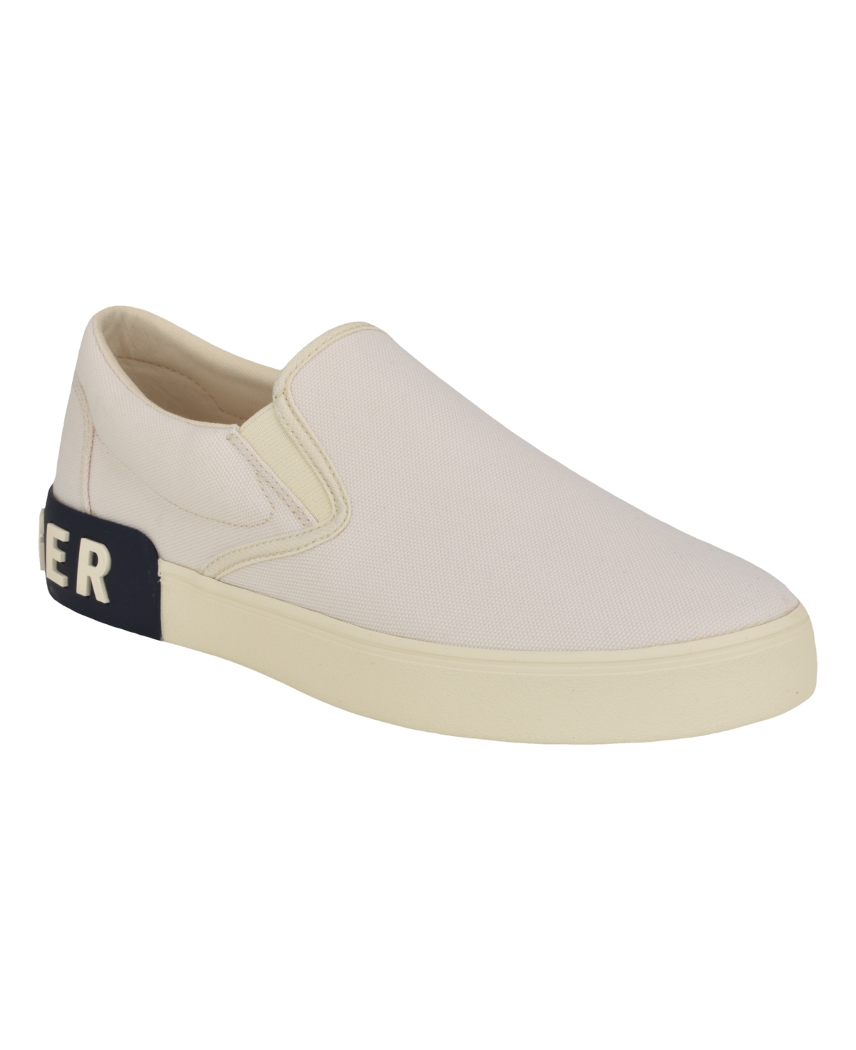 Shop Tommy Hilfiger Men's Rayor Casual Slip-on Sneakers In Light Natural Multi
