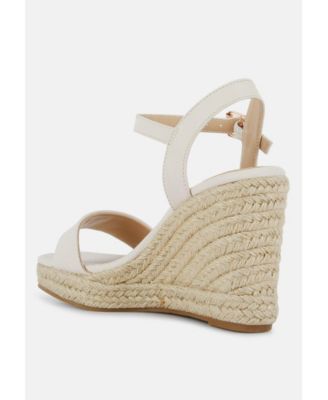 Augie Woven Wedge Sandals