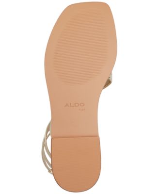 Women's Spinella Strappy Ankle-Wrap Flat Sandals