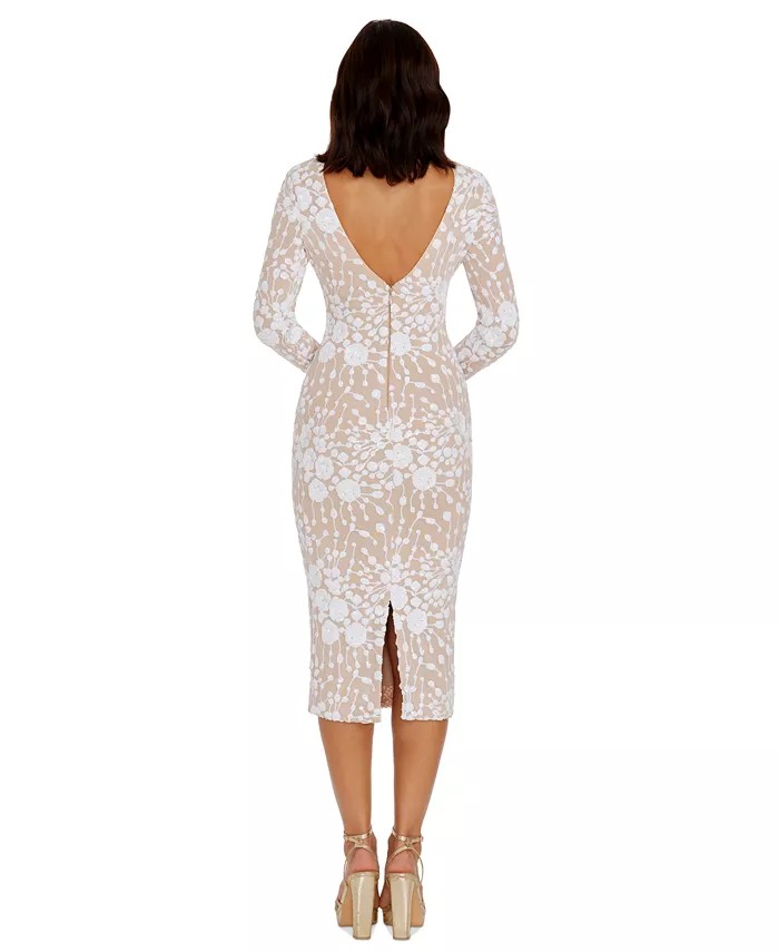 Emery Women's Sequined Bodycon Midi Dress - thumbnail 2