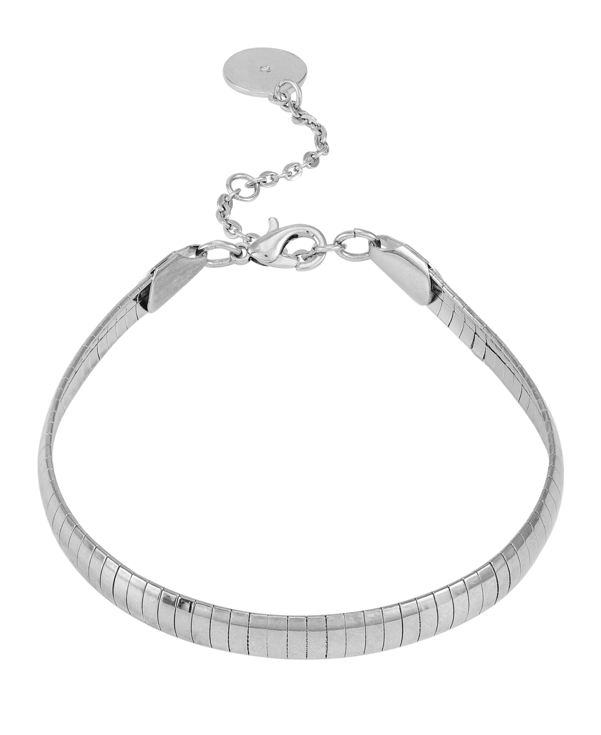 Shop Vince Camuto Silver-tone Line Snake Chain Bracelet, 7.5"