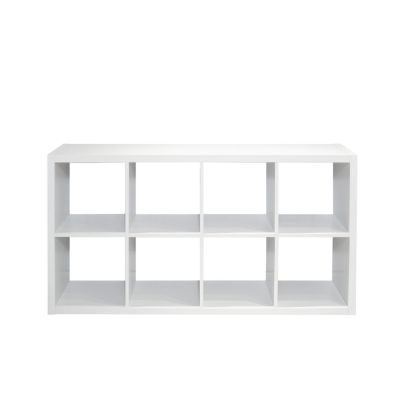  8-Cube Organizer with Open Back Shelves