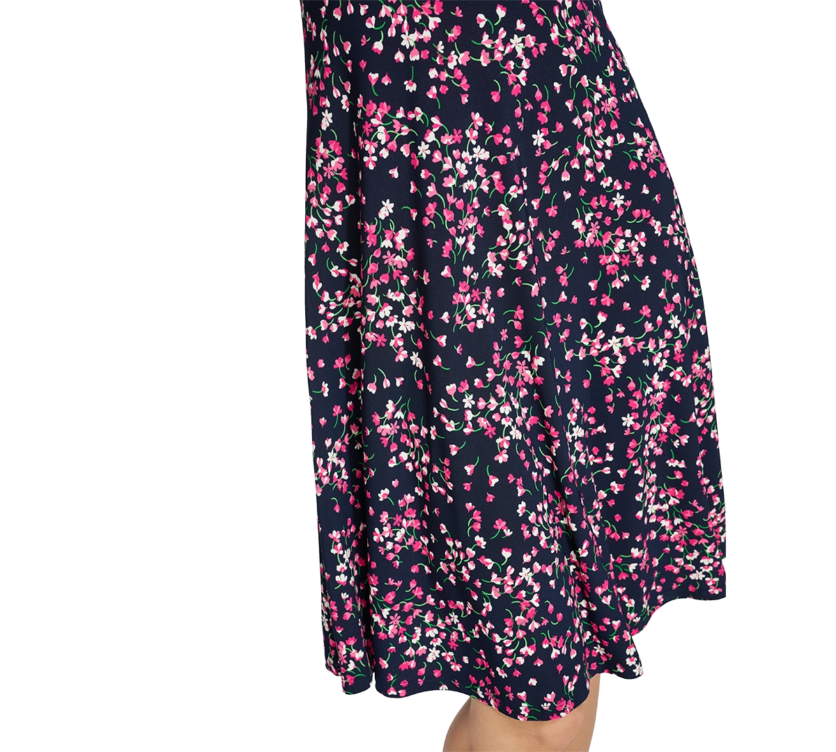 Tommy Hilfiger Women's Printed Fit & Flare Dress In Skycapt,ht