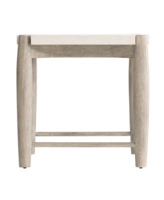 CLOSEOUT! Tycer 24" Stone Side Table