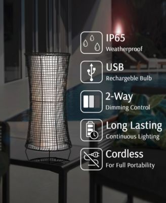 Outdoor Cordless Cleavon Table Lamp