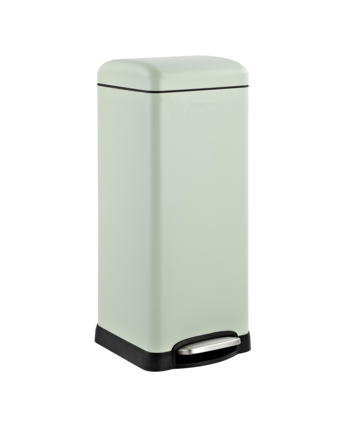 Betty Retro Step-Open Trash Can with Liners - Light Beige