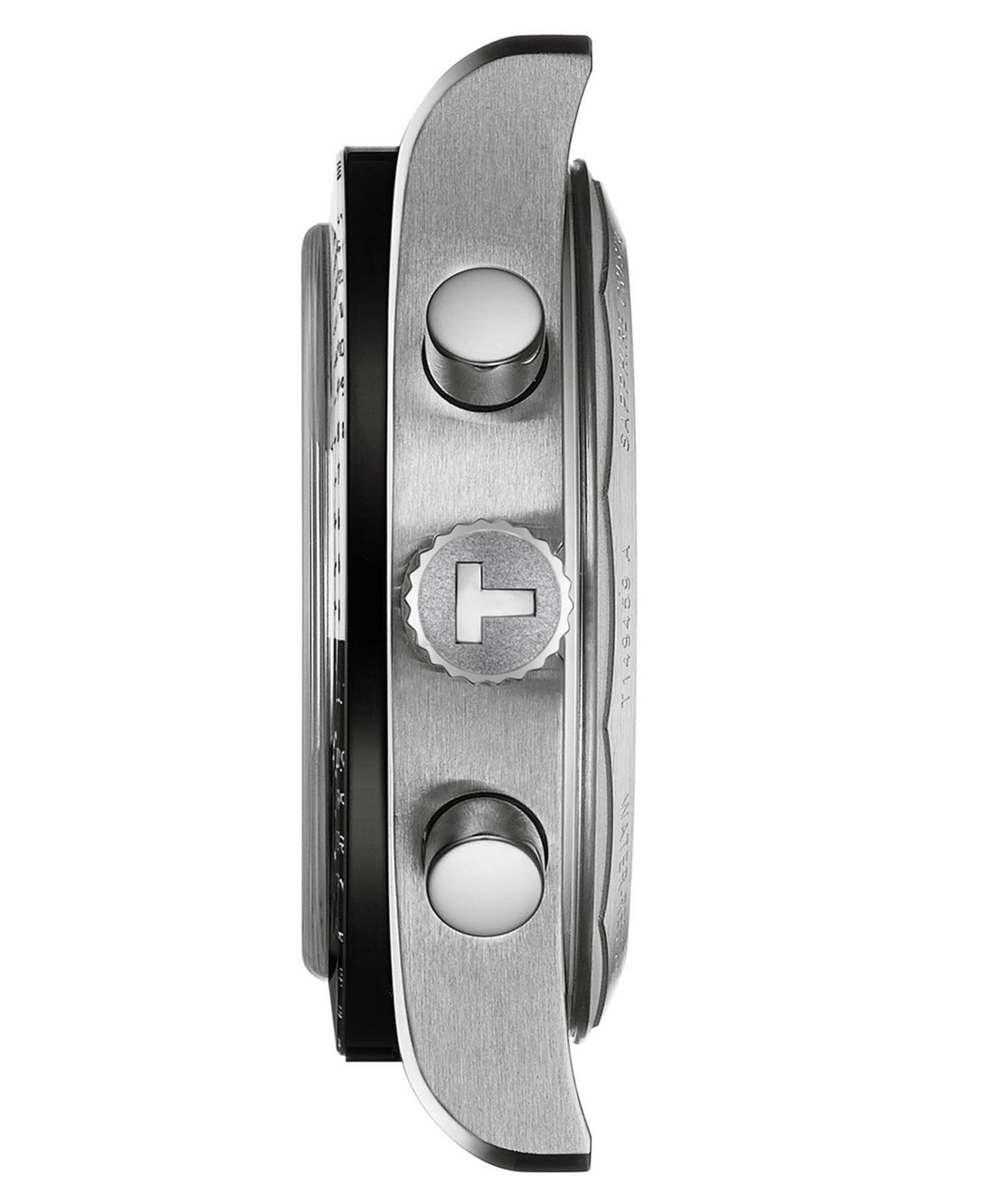 Мужские часы Tissot Swiss Automatic Chronograph PRS 516 Stainless Steel Bracelet Watch 41mm — фото 2